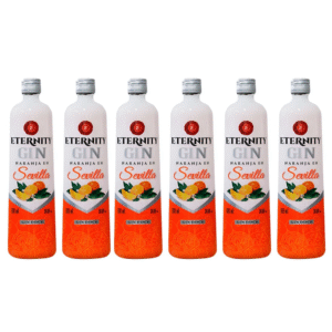 Gin Eternity Laranja 950ml – Caixa com 6 Unidades