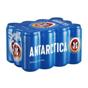 Cerveja Antarctica Lata 473ml – Fardo 12 Unidades