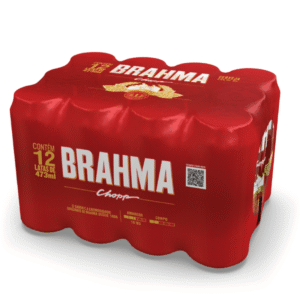 Cerveja Brahma Lata 473ml – Fardo 12 Unidades