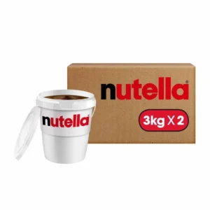 Creme de Avelã Nutella Balde 3kg – Caixa com 2 Unidades