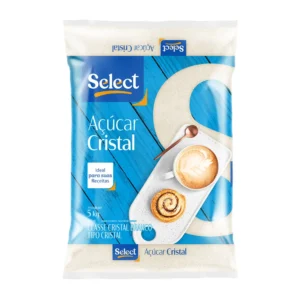 Açúcar Cristal Select 5kg – Fardo com 6 Unidades