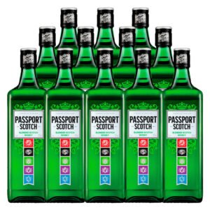 Whisky Passport 1L – Caixa 12 Unidades