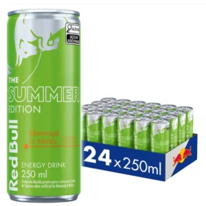 Energético Red Bull Maracujá e Melão 250ml – Caixa com 24 Unidades