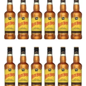 Whisky White Horse 1L – Caixa 12 Unidades