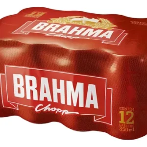 Cerveja Brahma Lata 350ml – Fardo 12 Unidades