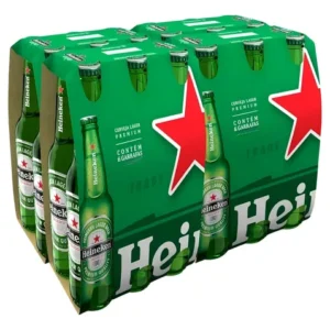 Cerveja Heineken Long Neck Garrafa 330ml – Caixa 24 Unidades