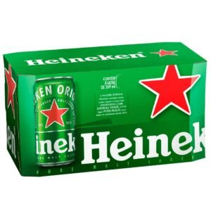 Cerveja Heineken Lata 269ml – Caixa 8 Unidades