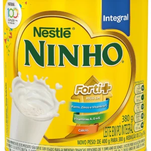 Leite em Pó Ninho Integral 380g – Caixa com 24 Unidades