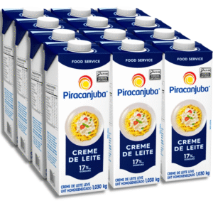 Creme de Leite Piracanjuba 1,03kg Food Service Caixa com 12