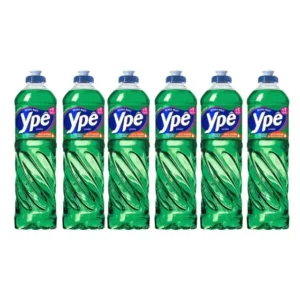 Detergente Líquido Ype Limão 500ml – Fardo com 6 Unidades