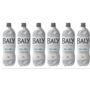 Energético Baly Coco e Açai Pet 2 Litros – Fardo com 6 Unidades
