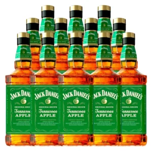 Whisky Jack Daniels Apple 1L – Caixa 12 Unidades