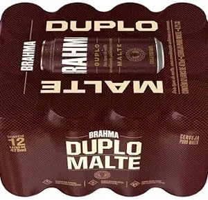 Cerveja Brahma Duplo Malte Lata 473ml – Fardo 12 Unidades