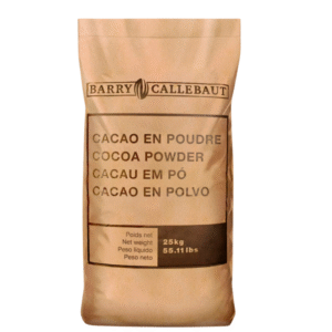 Cacau em pó Preto 100% Alcalino 11B Barry Callebaut 25 kg