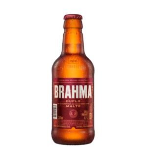 Cerveja Brahma Duplo Malte Garrafa 300ml – Caixa 24 Unidades