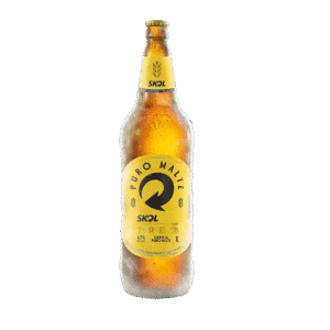 Cerveja Skol Puro Malte Garrafa 1 Litro – Caixa 12 Unidades