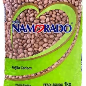 Feijão Carioca Tipo 1 Namorado 1kg – Fardo com 30 Unidades